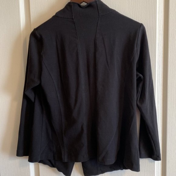 Eileen Fisher Petite Angle Button Sweater - Size PL - Picture 2 of 10